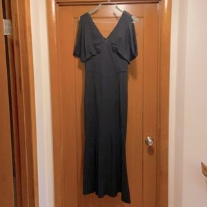 A.J.Bari 1930’s vintage inspired black dress,size6